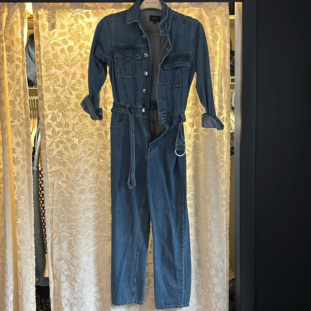 Bardot denim jumpsuit